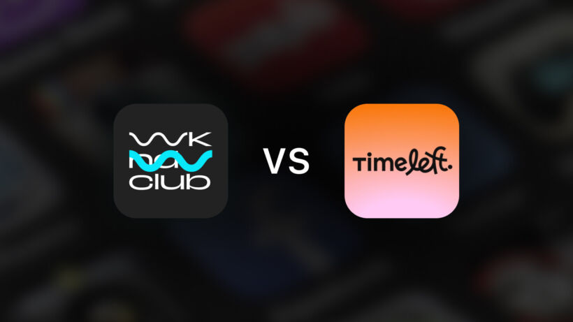 Visual Timeleft Meet new people 2026: The Weekend Club vs Timeleft Comparison